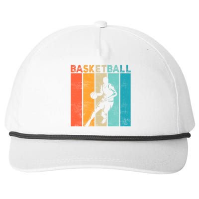 Basketball Retro For Basketball Team Sport Bball Snapback Five-Panel Rope Hat