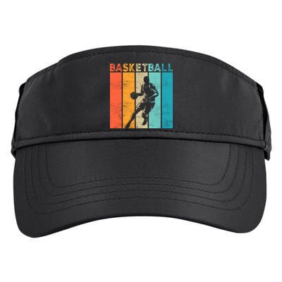 Basketball Retro For Basketball Team Sport Bball Adult Drive Performance Visor