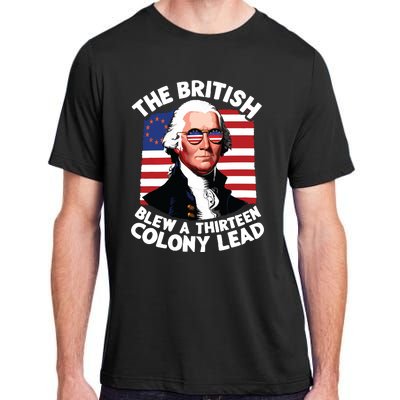 Betsy Ross Flag The British Blew A 13 Colony Lead Adult ChromaSoft Performance T-Shirt