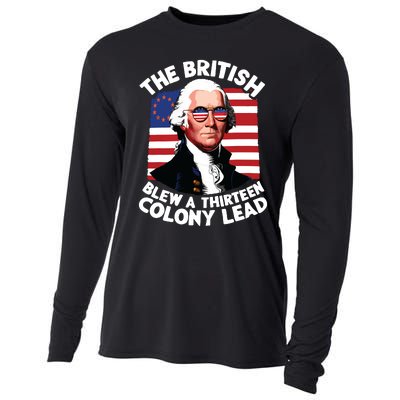 Betsy Ross Flag The British Blew A 13 Colony Lead Cooling Performance Long Sleeve Crew