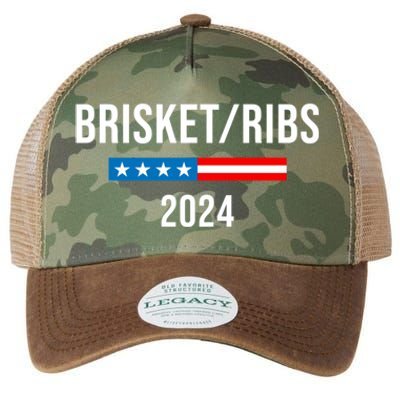 Brisket Ribs Funny Brisket Ribs 2024 Legacy Tie Dye Trucker Hat