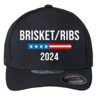 Brisket Ribs Funny Brisket Ribs 2024 Flexfit Unipanel Trucker Cap