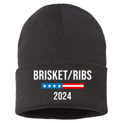 Brisket Ribs Funny Brisket Ribs 2024 Sustainable Knit Beanie