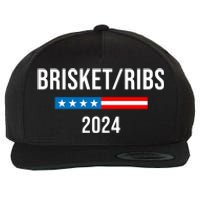 Brisket Ribs Funny Brisket Ribs 2024 Wool Snapback Cap