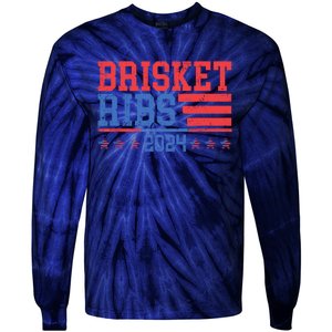 Brisket Ribs Funny Brisket Ribs 2024 Tie-Dye Long Sleeve Shirt