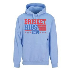 Brisket Ribs Funny Brisket Ribs 2024 Unisex Surf Hoodie