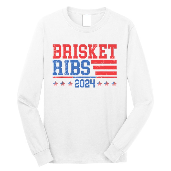 Brisket Ribs Funny Brisket Ribs 2024 Long Sleeve Shirt