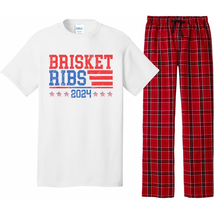 Brisket Ribs Funny Brisket Ribs 2024 Pajama Set