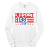 Brisket Ribs Funny Brisket Ribs 2024 Tall Long Sleeve T-Shirt