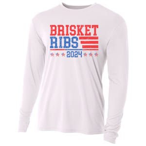 Brisket Ribs Funny Brisket Ribs 2024 Cooling Performance Long Sleeve Crew