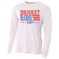 Brisket Ribs Funny Brisket Ribs 2024 Cooling Performance Long Sleeve Crew