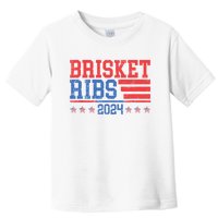 Brisket Ribs Funny Brisket Ribs 2024 Toddler T-Shirt