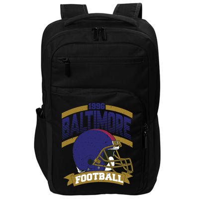 Baltimore Raven Football Team Supporter Impact Tech Backpack