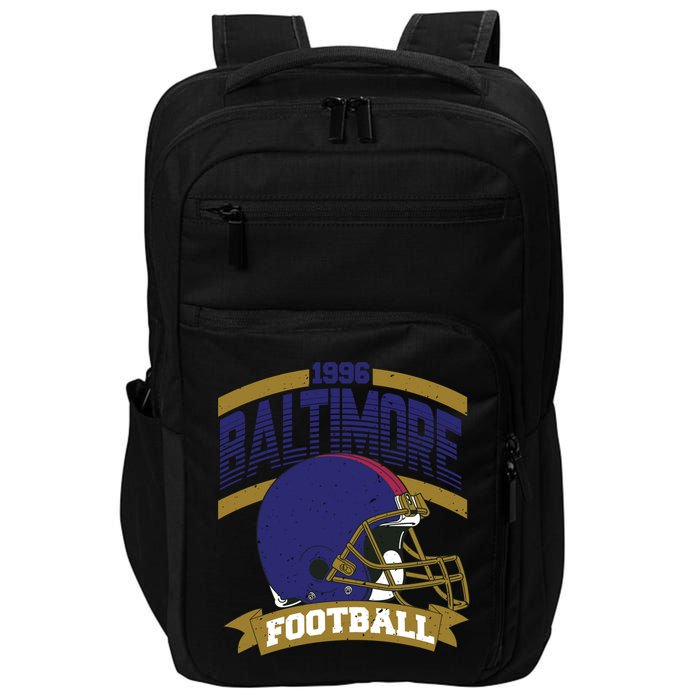 Baltimore Raven Football Team Supporter Impact Tech Backpack