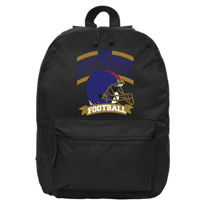 Baltimore Raven Football Team Supporter 16 in Basic Backpack