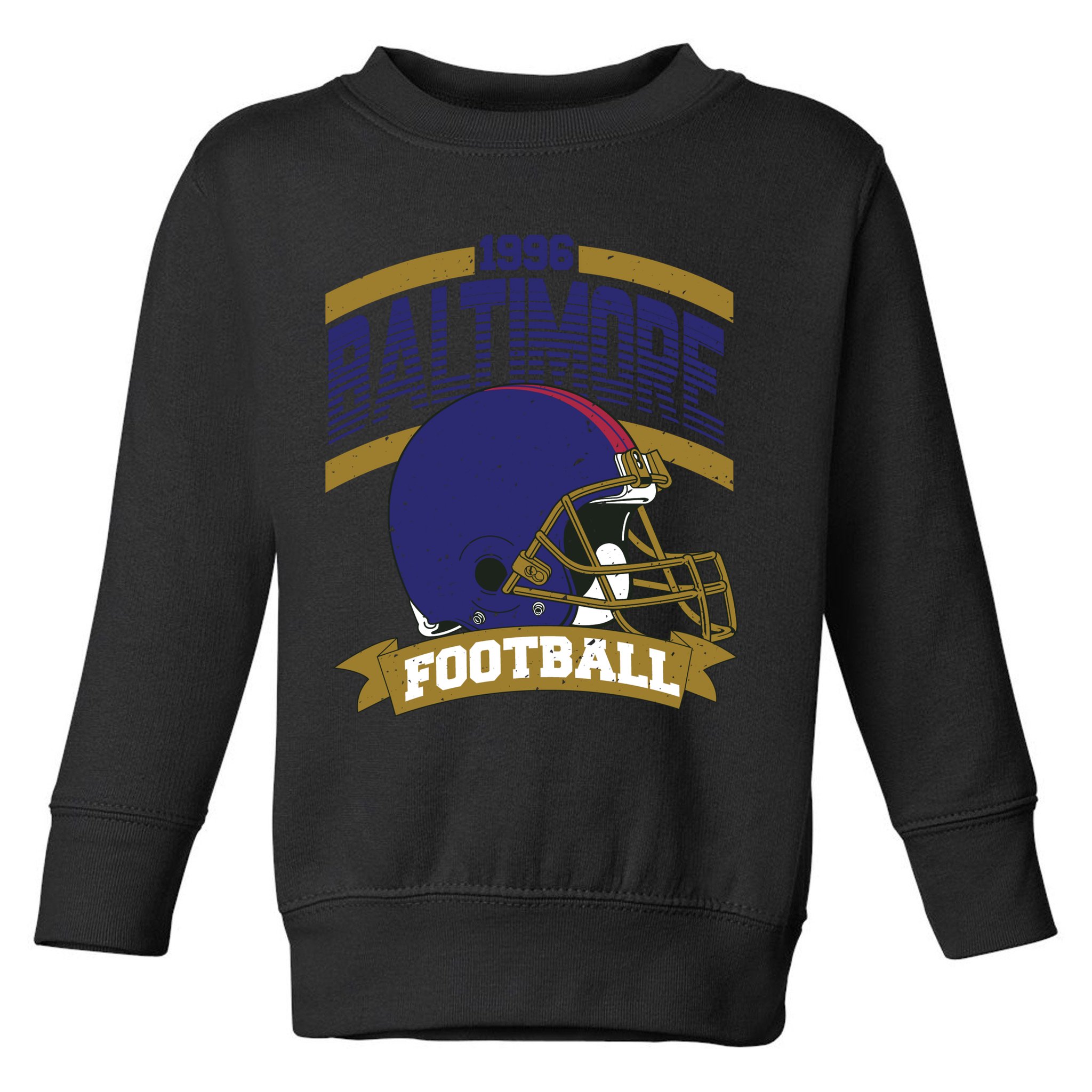 Baltimore Raven Football Team Supporter Toddler Sweatshirt