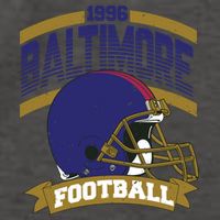 Baltimore Raven Football Team Supporter Vector Backpack
