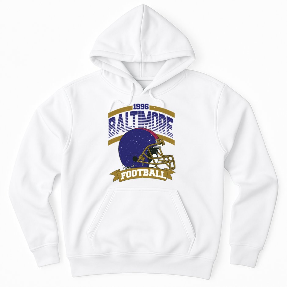 Baltimore Raven Football Team Supporter Hoodie