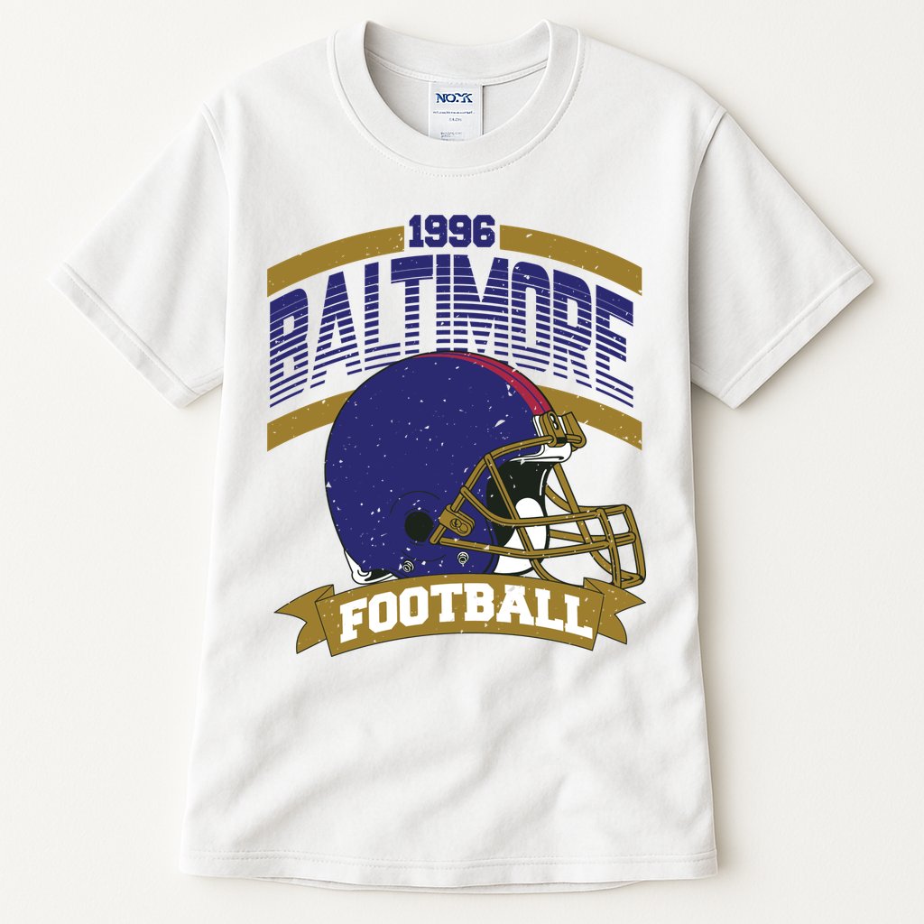 Baltimore Raven Football Team Supporter Tall T-Shirt