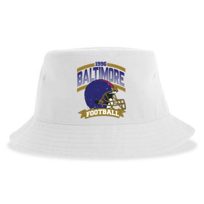 Baltimore Raven Football Team Supporter Sustainable Bucket Hat