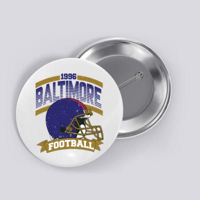 Baltimore Raven Football Team Supporter Button