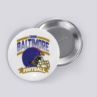 Baltimore Raven Football Team Supporter Button