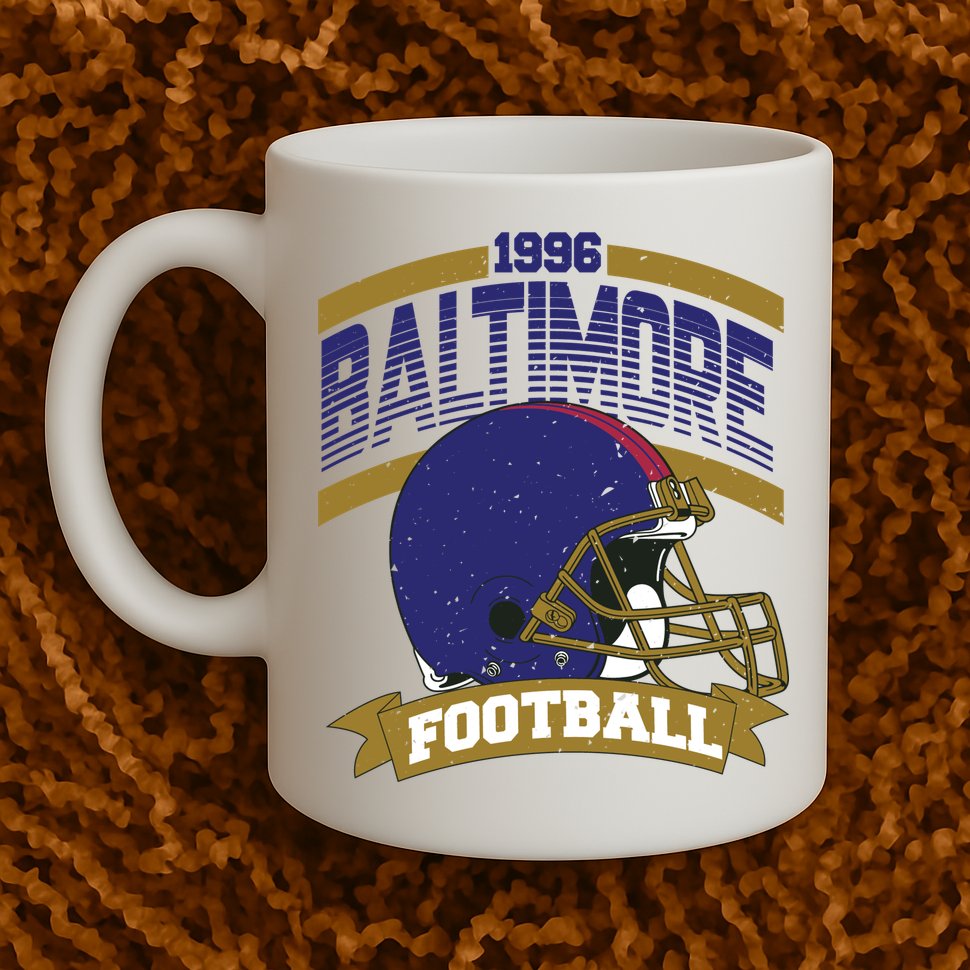Baltimore Raven Football Team Supporter Mug