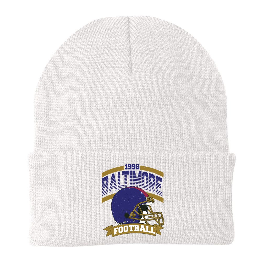 Baltimore Raven Football Team Supporter Beanie