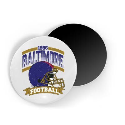 Baltimore Raven Football Team Supporter Magnet