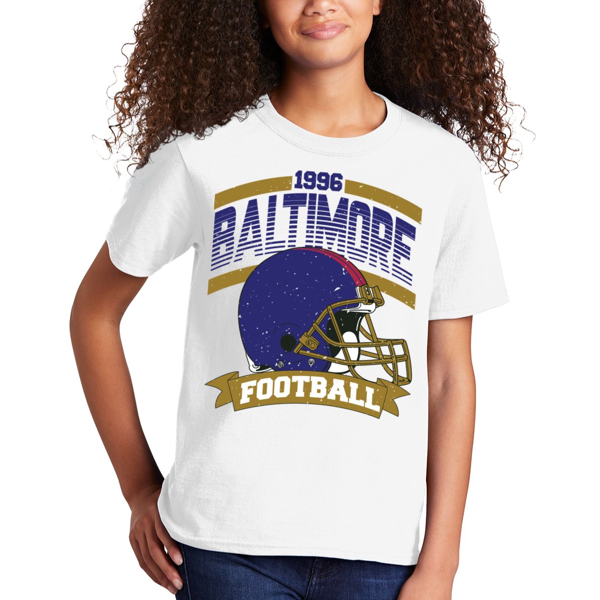Baltimore Raven Football Team Supporter Kids T-Shirt