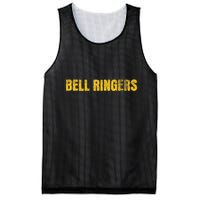 Bell Ringers Funny Handbell With Angry Face Mesh Reversible Basketball Jersey Tank