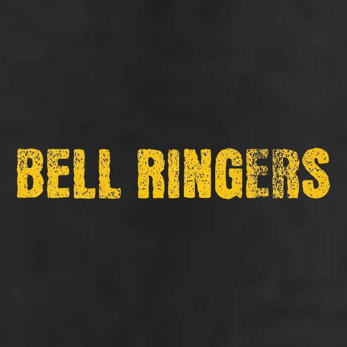Bell Ringers Funny Handbell With Angry Face Golf Towel