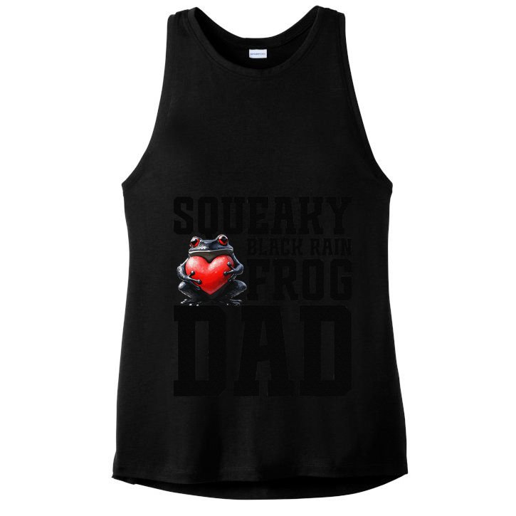 Black Rain Frog Dad Terrarium Enclosure Hide Rain Frog Ladies PosiCharge Tri-Blend Wicking Tank