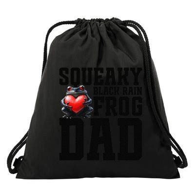Black Rain Frog Dad Terrarium Enclosure Hide Rain Frog Drawstring Bag
