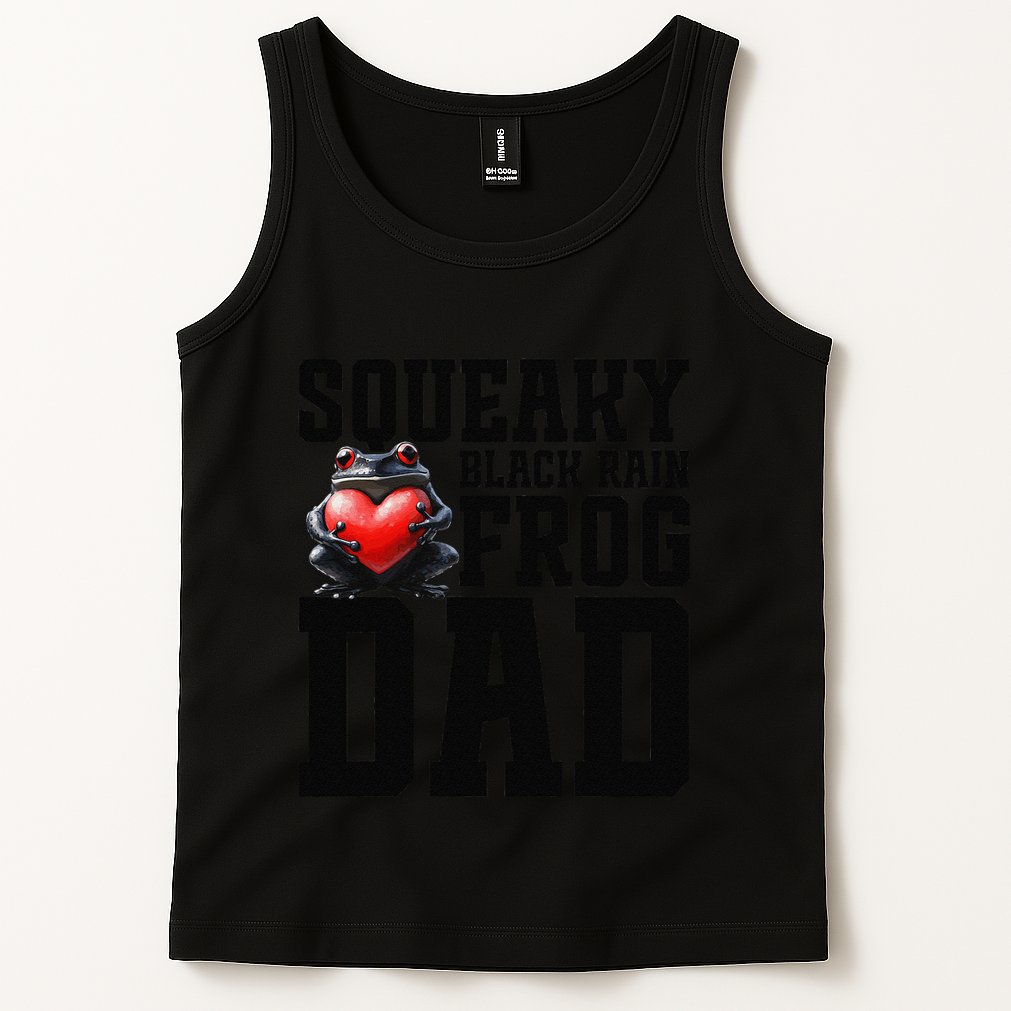 Black Rain Frog Dad Terrarium Enclosure Hide Rain Frog Tank Top