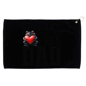 Black Rain Frog Dad Terrarium Enclosure Hide Rain Frog Grommeted Golf Towel