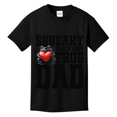 Black Rain Frog Dad Terrarium Enclosure Hide Rain Frog Kids T-Shirt
