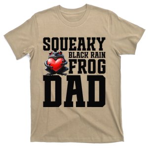 Black Rain Frog Dad Terrarium Enclosure Hide Rain Frog T-Shirt