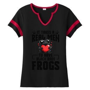 Black Rain Frog Enclosure Terrarium Dad Rain Frog Ladies Halftime Notch Neck Tee