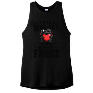 Black Rain Frog Enclosure Terrarium Dad Rain Frog Ladies PosiCharge Tri-Blend Wicking Tank