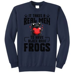 Black Rain Frog Enclosure Terrarium Dad Rain Frog Sweatshirt