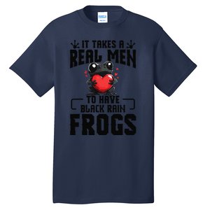 Black Rain Frog Enclosure Terrarium Dad Rain Frog Tall T-Shirt