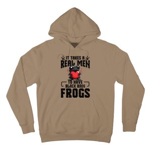 Black Rain Frog Enclosure Terrarium Dad Rain Frog Hoodie