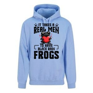 Black Rain Frog Enclosure Terrarium Dad Rain Frog Unisex Surf Hoodie