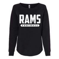 Bastrop Rams Football Womens California Wash Sweatshirt