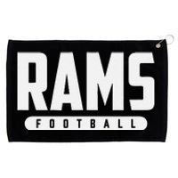 Bastrop Rams Football Grommeted Golf Towel