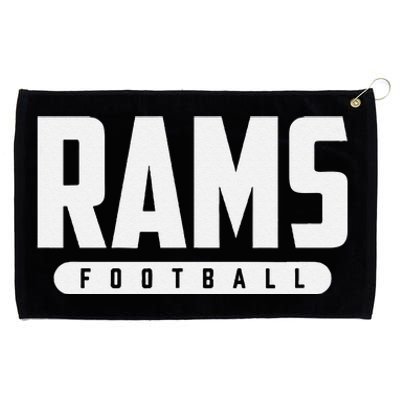 Bastrop Rams Football Grommeted Golf Towel