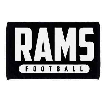 Bastrop Rams Football Microfiber Hand Towel