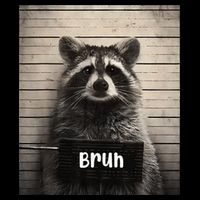 Bruh Raccoon Funny Trash Panda Lover Racoon Meme Bucket Hat