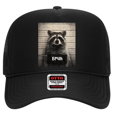 Bruh Raccoon Funny Trash Panda Lover Racoon Meme Hat